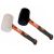 Milano Rubber Hammer Black 24Oz Fiber Handle