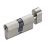Milano Bathroom Brass Cylinder With Knob 70Mm Sn