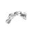 Milano Slide On Hinge A Type 165 Deg (100 Pcs/Ctn)