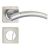 Milano Tubo Zinc Lever Handle A16-208 On Rose Snc