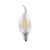 Milano 4W Led Filament Candle Lamp W/Tip Wh