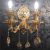 Sabrina Candle Wall Bracket Chandelier - Gold