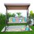 Aldora 3 Seater Swing - Grey