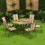 Carolina 6+1 Dining Set - Beige