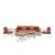 Rosalinda Sofa Set With Ottoman