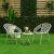 Olivia 2 +1 Balcony Set - White