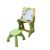 2 In 1 Kids Eisel Table & Stool - Green