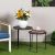 Metal 2/S Nesting Sidetable 42X42X45Cm
  38X38X40Cm