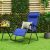Angelina Recliner Chair Blue