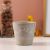 Citronella Scented Candle In Cement Pot