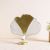 Aw21 Aliena Leaf Decorative Votive Holder Gold 11X35X34Cm 1362