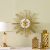 Ss22 Stolpa Sunflower Wall Clock Gold 60X4.5X60Cm 836267