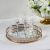 Caroline Round Jewellery Tray - Gold