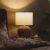 Jonathan Rattan Table Lamp -Brown