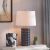 Jonathan Ceramic Table Lamp Grey -Tl22779