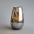 Kiyan Handblown Glass Vase Black&Amber 17.5X17.5X29Cm