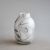 Kiyan Handblown Glass Vase Black & Whtie 17.5X17.5X25Cm
