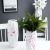 Aw21 Liana Marble Vase White,Red 14X14X34Cm Hs218020-2Rlw
