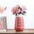 Ss22 Cellena Stripe Vase White,Pink 12X12X23.5Cm Cv11351-9-Cj-190751