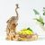Ss21 Lori Peacock Fruit Plate Gold 38X30X39Cm Qmh200917