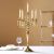 Decimus Candle Holder Abra Gold 30X30X68Cm Vdal-73