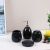 Emperor 4 Pcs Bath Accessories Set Black Sandstone Finish