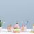 Emperor 4 Pcs Bath Accessories Set Wood Finish