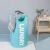 Ss22 Oliver Laundry Hamper With Aluminum Tube Handle Teal 38 X 72Hcm Fb20006