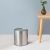 Ss22 Falcon 6L Swing Dustbin S/S Matte Finish Silver 20.5 X 25.5 Hcm Sk13092A-002