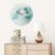 Stolpa Glass Wall Clock
