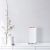 Aw21 Teo Metal Table Lamp Chrome+White 12×H24Cm
