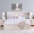 Ryan 180X200 King Bed - White Washed
