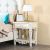 Celia Night Stand - Cream / Golden