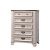 Jennifer Chest of Drawer - A'mica Walnut / Frost White