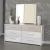 Toronto Dresser with Mirror - Glossy White