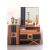 Dolores Dresser With Mirror - Walnut / Black