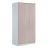 Jackson 3 Door Wardrobe - White / Light Pink