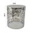 Narwal End Table - Smoke Grey / Chrome