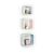 Sunset Cube Set of 3 - White