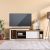 Pegasus TV Rack Extendable Top - Hazelnut / Off White