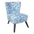 Janna Fabric Easy Chair - Leaf Print