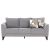 Blackpool Three Seater Fabric Sofa