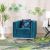 Belva One Seater Fabric Sofa - Deep Teal