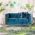 Belva Two Seater Fabric Sofa - Deep Teal