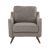 Hunter Single Seater Fabric Sofa - Brown