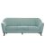 Antalya Three Seater Fabric Sofa - Teal Green