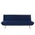 Mertel Fabric Sofa Bed - Deep Blue Velvet