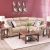 Willow Fabric Corner Recliner Sofa Set-Heather Beige