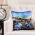 Ss21 Fantasy Foil Print Nature 45X45Cm Blu/Blk - Hol-F-2005