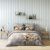 Blaze Digital Printed 4 Pcs Set(1 Comforter - 240X260 Cm + 1 Fitted - 180X200+30Cm+ 2 H/W Pillow- 50X75Cm) Beige 1518